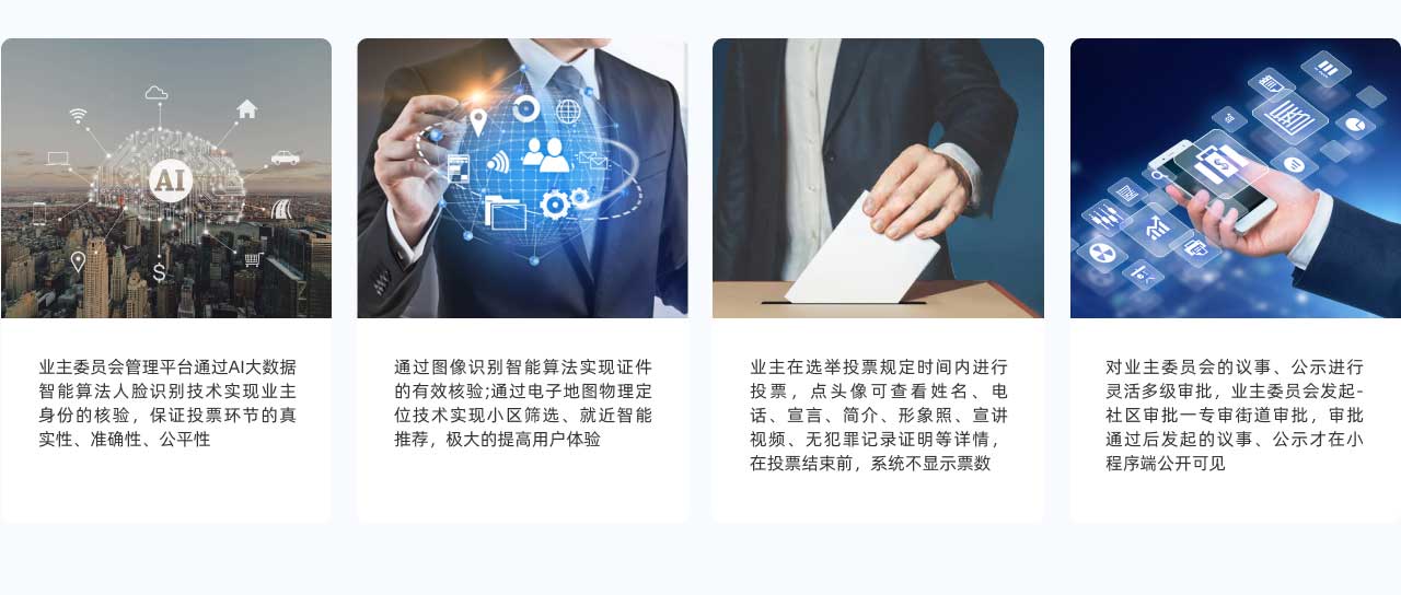 业委会平台功能特点